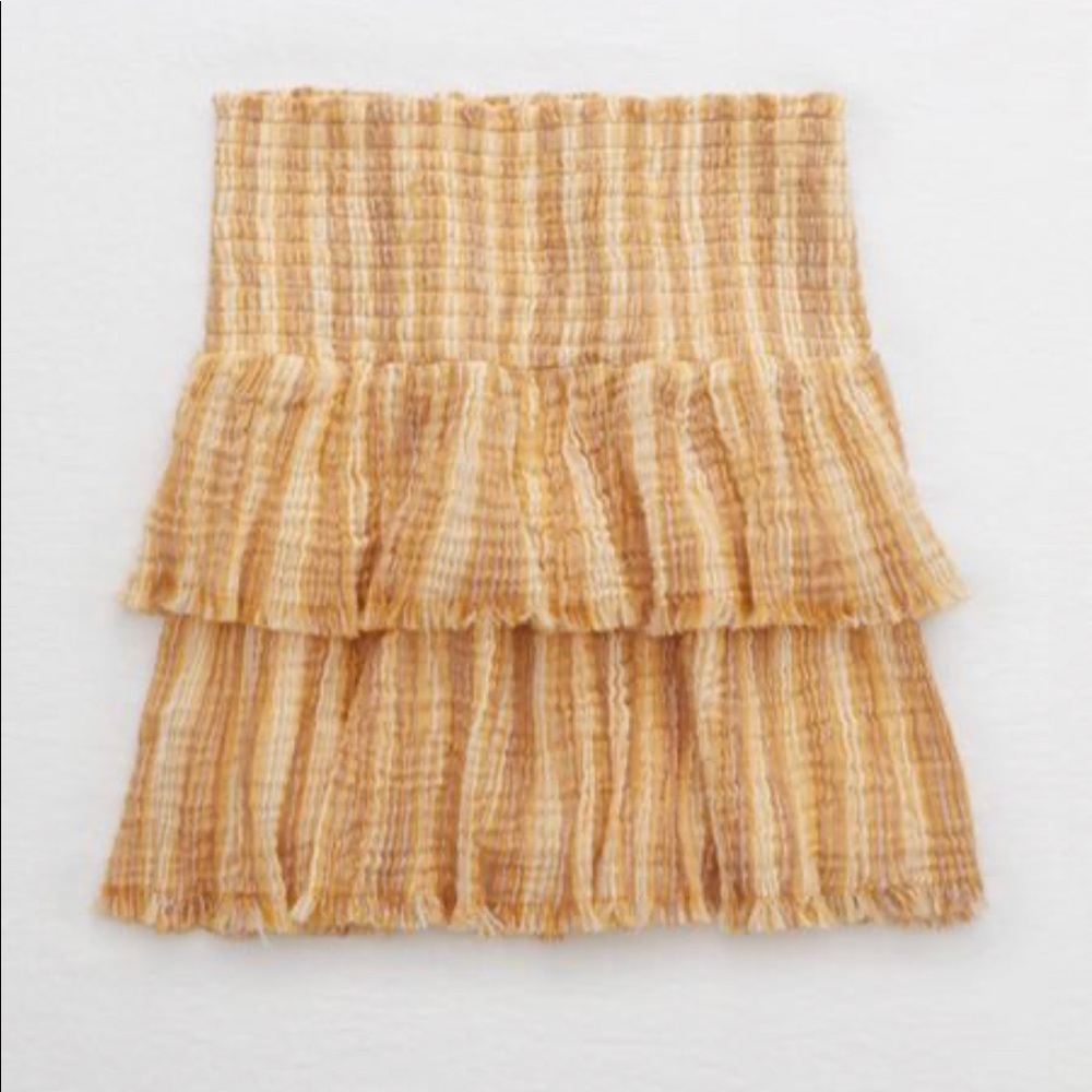 aerie tiered skirt